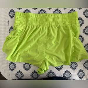 Free People Lime Green Women's Shorts